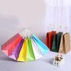 1pcs Kraft Paper Gift Bag with Handles Paper Boxes for Packaging Gifts Christmas Gift Box