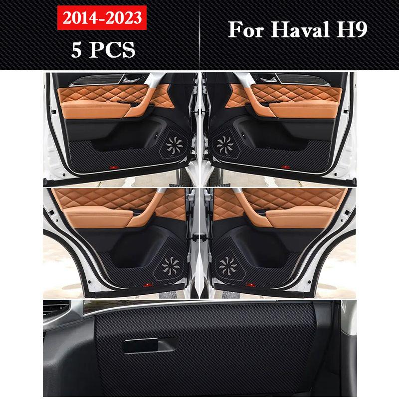 For Haval H9 2014 - 2026 Car Door Anti Kick Pad Glove Box Anti-dirty Protective Sticker Anti-Collision Film Interior Accessories