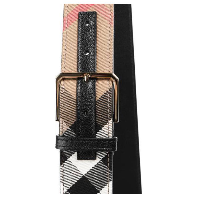 Burberry Vintage Check Leather Crossbody Bag Gold-Tone Hardware Adjustable Strap Shoulder Handbag for Women, Daily Commute & Casual Outing 80840251