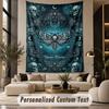 Fantasy Magic (63) Theme Wall Tapestry Customized With Name Text Personalized Hanging Tapestry For Bedroom Living Room Decor