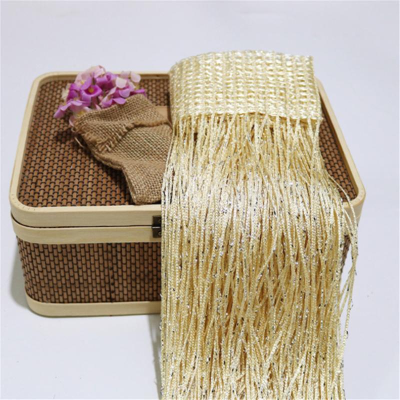 Glitter Door String Curtain Silver Ribbon Shiny Tassel Flash Line Curtain Valance for Window Room Home Decoration
