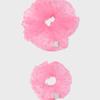 Eireve BUBBLE ORGANZA SCRUNCHIE SET (BUBBLE GUM PINK/2PCS)