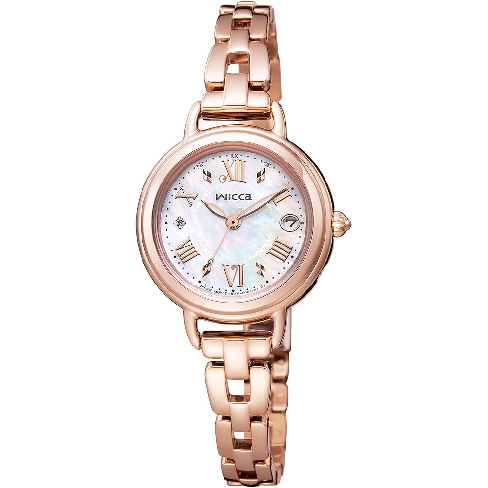 [CITIZEN] Watch Wicca (Radio Controlled Watch/Waterproof/White Butterfly Shell) KL0-561-21 Solar ...