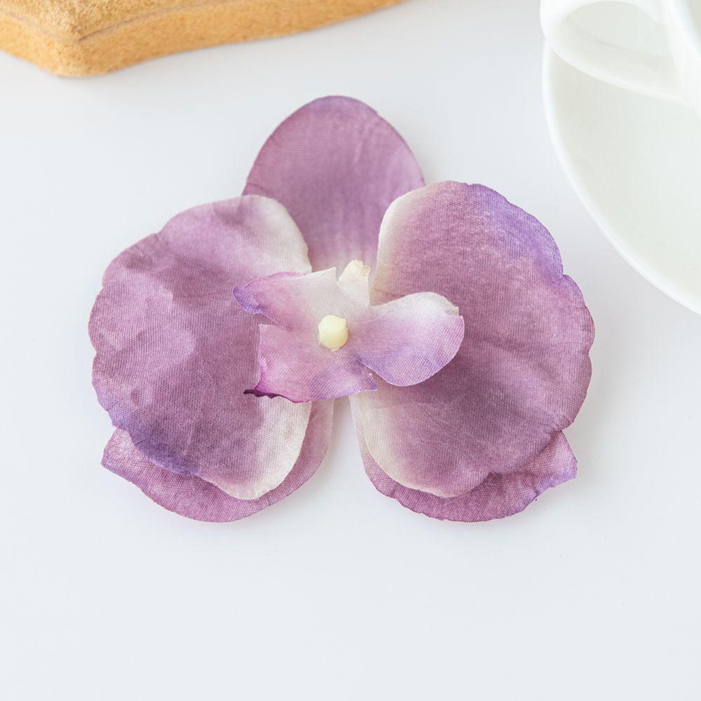 5/10pcs Silk Artificial Simulation Flower Moth Orchid Home Vase Outdoor Garden Wedding Decor DIY Gift Christmas Wreath Festival