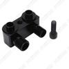 New Billet Aluminum AC Compressor Adapter with Screw For LSX LS1 A/C Compressor