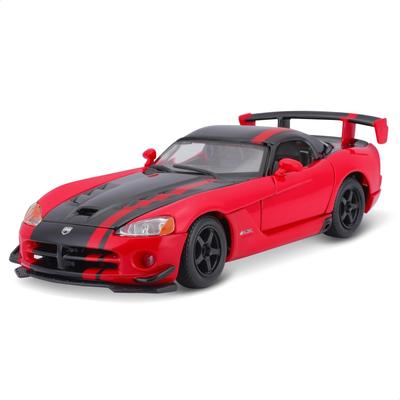 Bburago Scale Diecast Model Dodge Viper SRT 10 ACR 1/24 Red/Black (18-22114 RD)