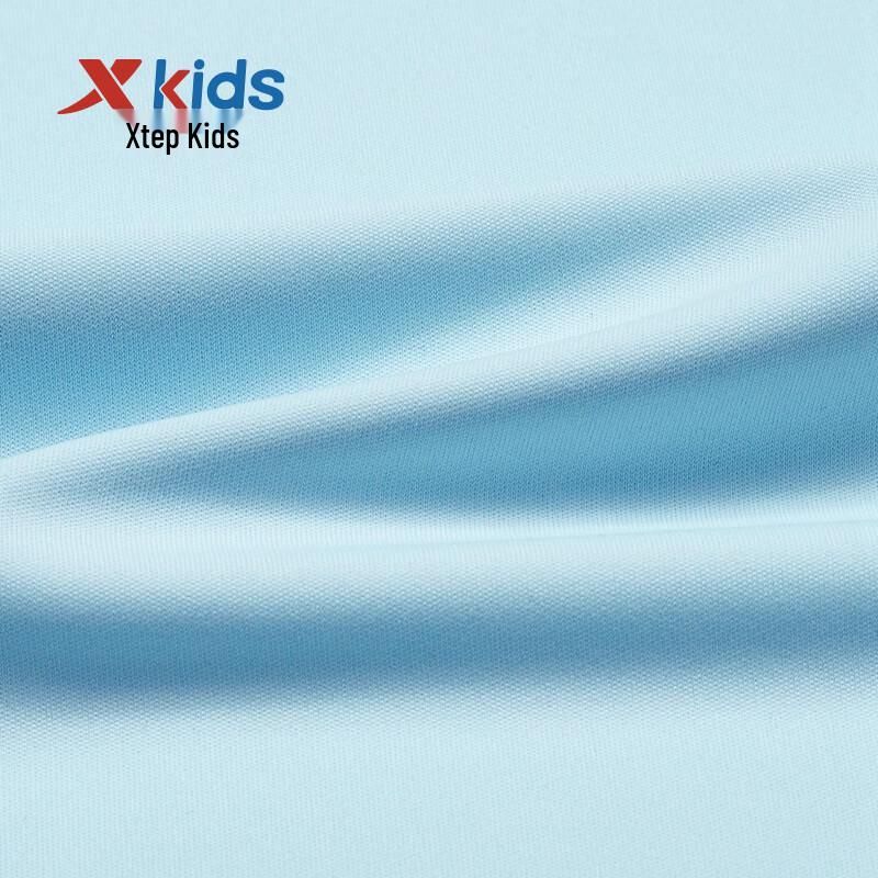 XTEP Boys' Color-block Short Sleeve Knit Shirt