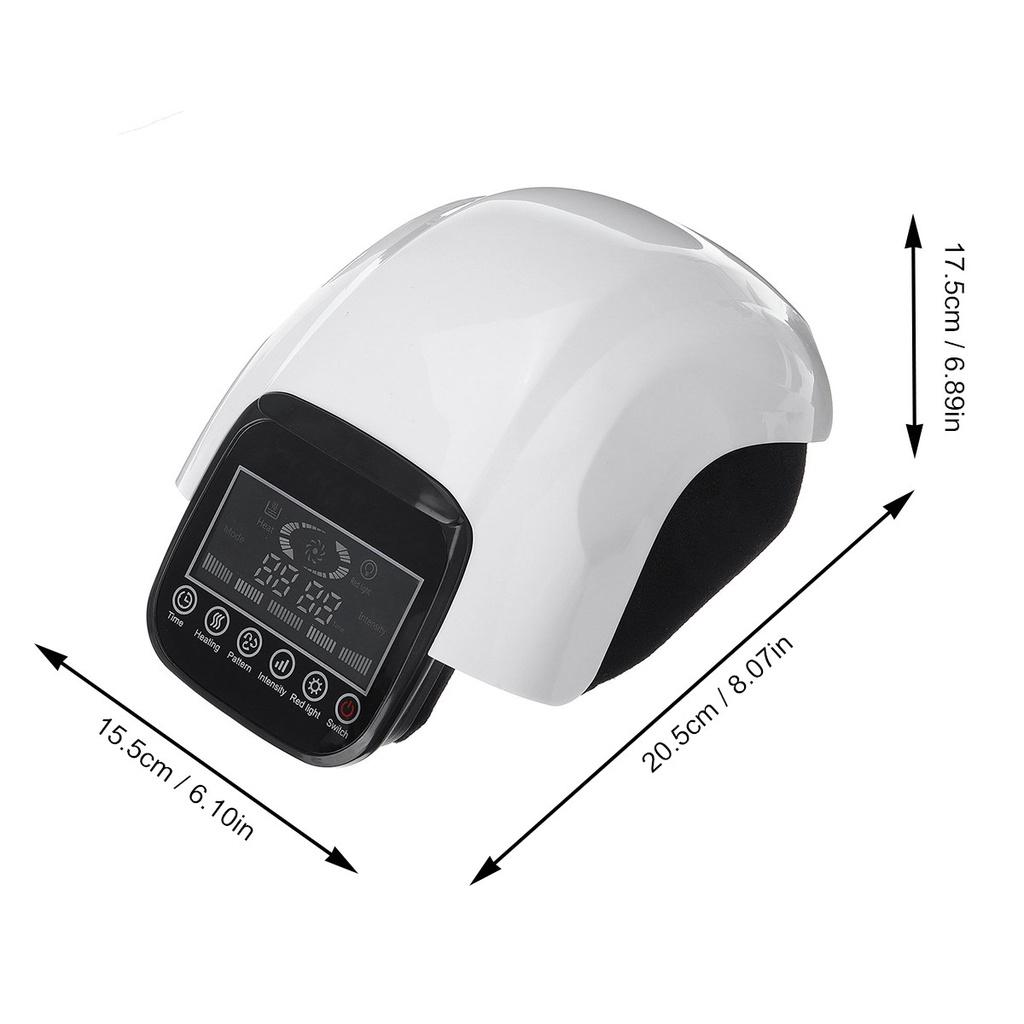 Electric Heating Knee Massager Joint Physiotherapy Massage Vibration Heating Massage Pain Relief Rehabilitation Equipment Care