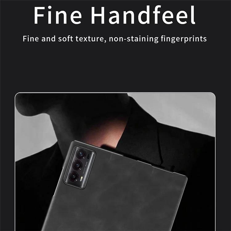 For Honor Magic V2 5G sammenleggbar telefonveske Nappa Texture PU Leather PC Stand Cover