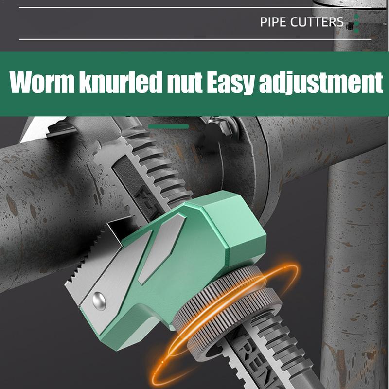Klíč Monkey Wrench, svěrák na trubky, nastavitelné klíče typu F, pravoúhlý klíč s lehkou rychlostí pro snadné odšroubování ventilů a šroubů na kulatých