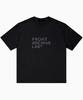 Peulonteuakaibeulaeb Blur Oversized Short Sleeve T-Shirt [Black]