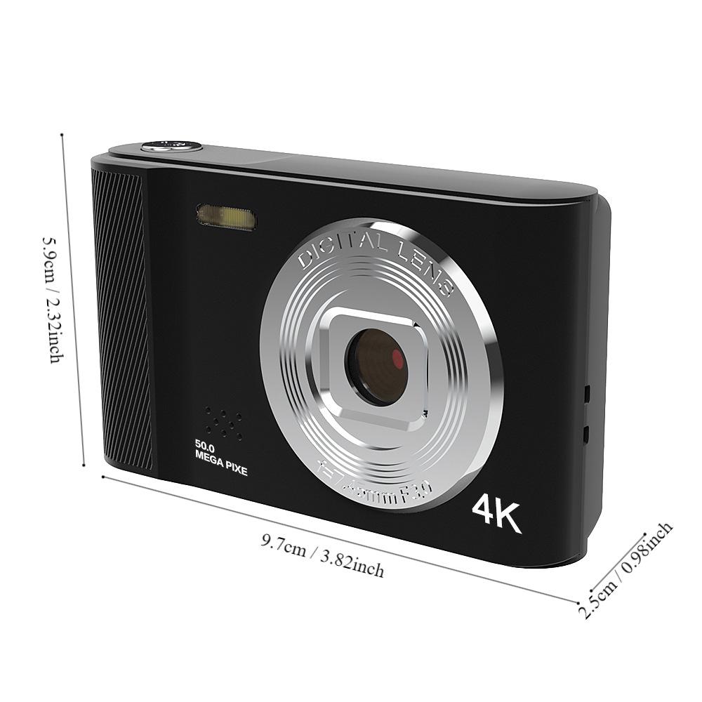 4K HD Mini Digital Camera for Students: Selfie, Video Recording, and Home Use High-resolution Digital Retro Camera Digital Camera