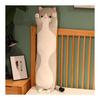 AIMECO Cat Body Pillow, Large, Long Type, Cat-shaped Pillow, Chewy, Hard, Cover Washable, Children's Pillow, Foot Pillow, For Sleeping, Back Cushion,