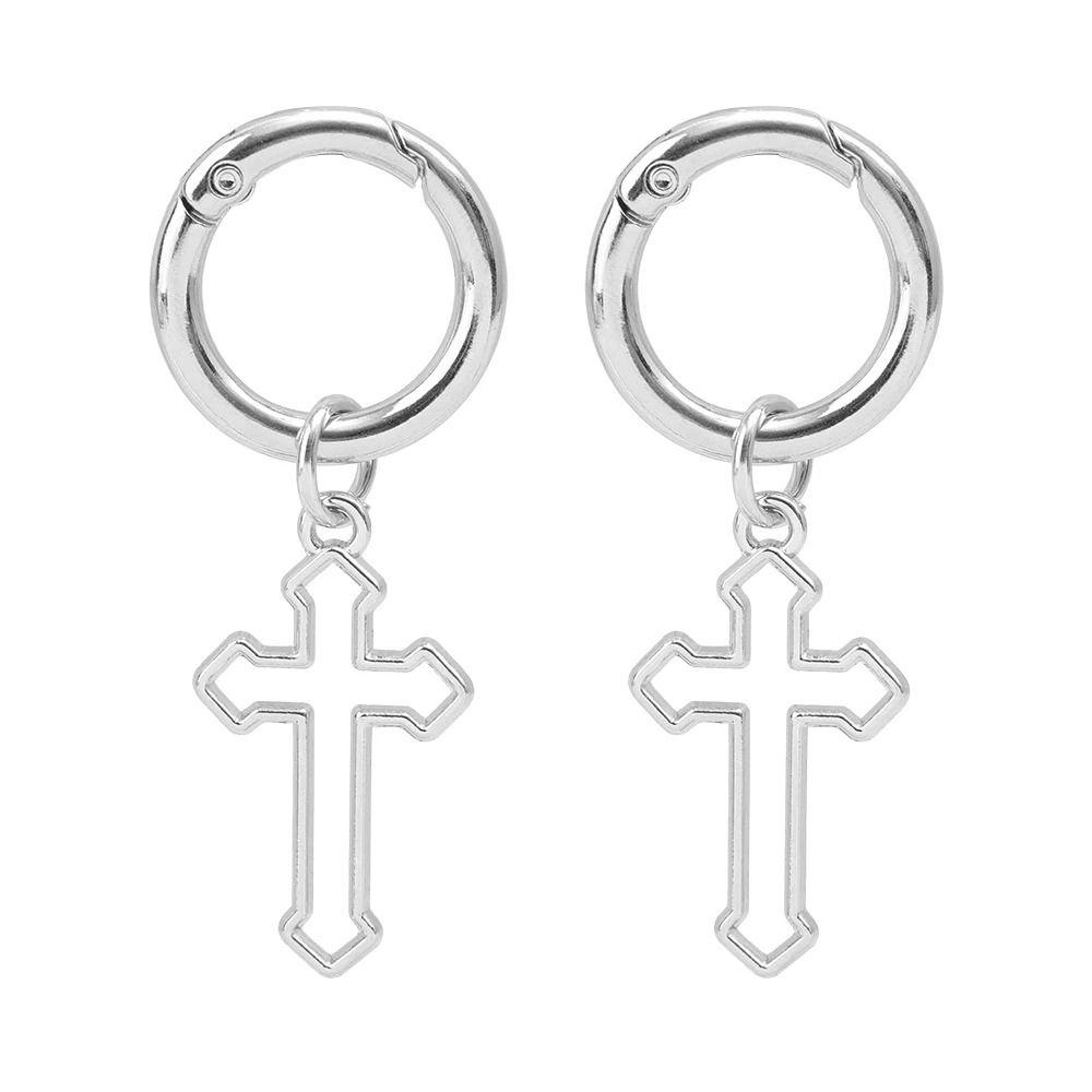 2Pcs New Shoes Accessories Shoes Buckles Party Jewelry Shoes Decoration Boots Snap Hook Punk Hollow Big Stars Hearts Pendant