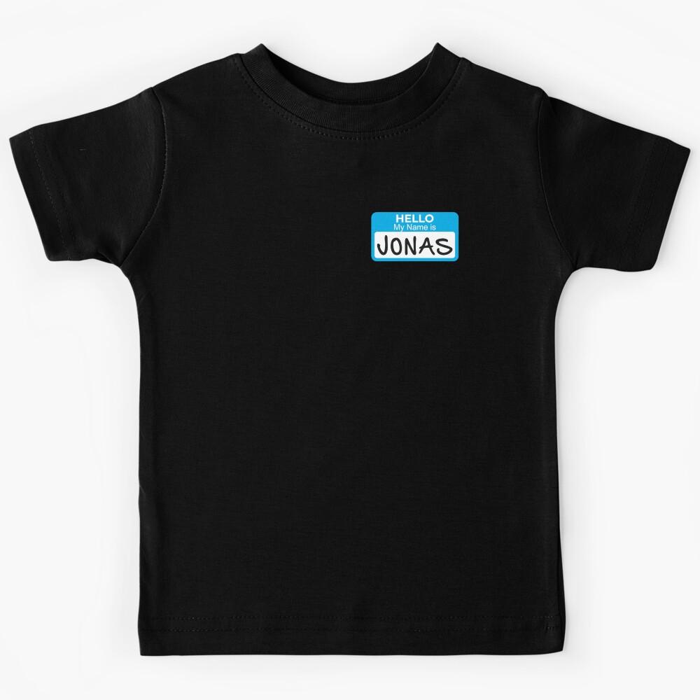 Hello My Name Is Jonas: Nostalgic Tribute to 90 s Alt Rock Kids T-Shirt 130