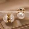 Fashion Elegant Cat-Eye Stone Magnetic Ear Clip for Women Weight Loss Acupoints Stud Earrings Without Piercing Jewelry