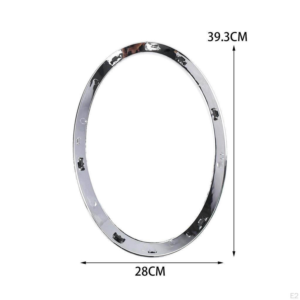 Headlight Bezel Cover Trim Ring ,Decor, Durable ,Accessory Spare Part ,Professional