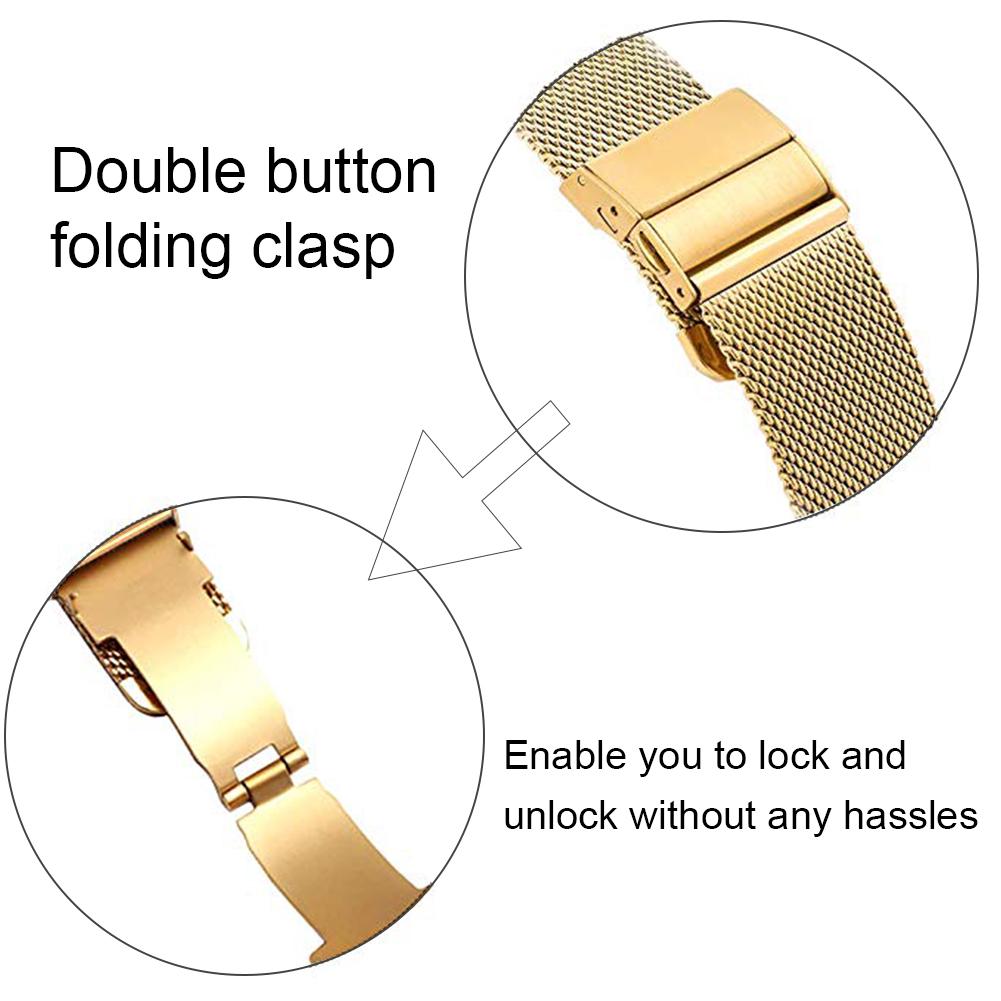 For Xiaomi Smart Band 9 Pro/8 Pro/Redmi Watch 4/Watch 5/Watch 5 eSIM Replacement Wrist Strap Metal Milanese Mesh Watch Band
