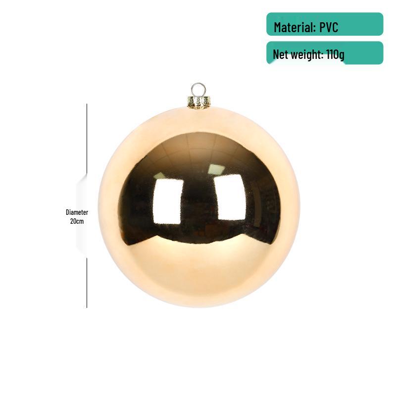 6-30cm Christmas Ornaments: Shiny, Matte & Glitter Balls In Gold, Silver, Red & Green - Plastic Tree Decorations