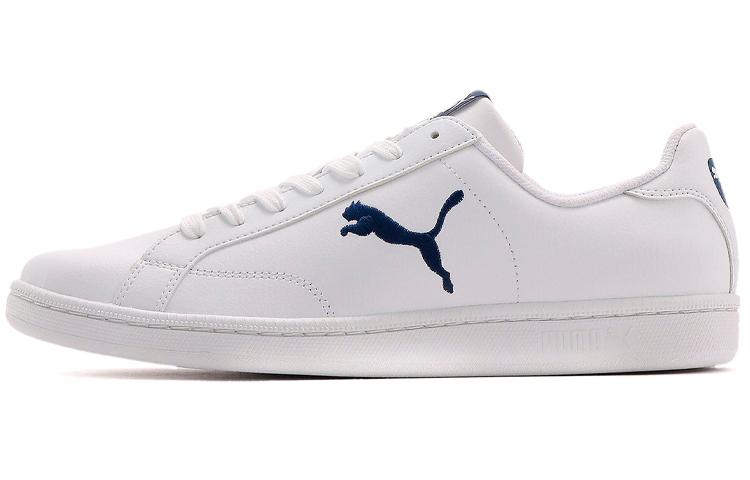 PUMA Smash Cat L White/Blue 362945-06 35.5
