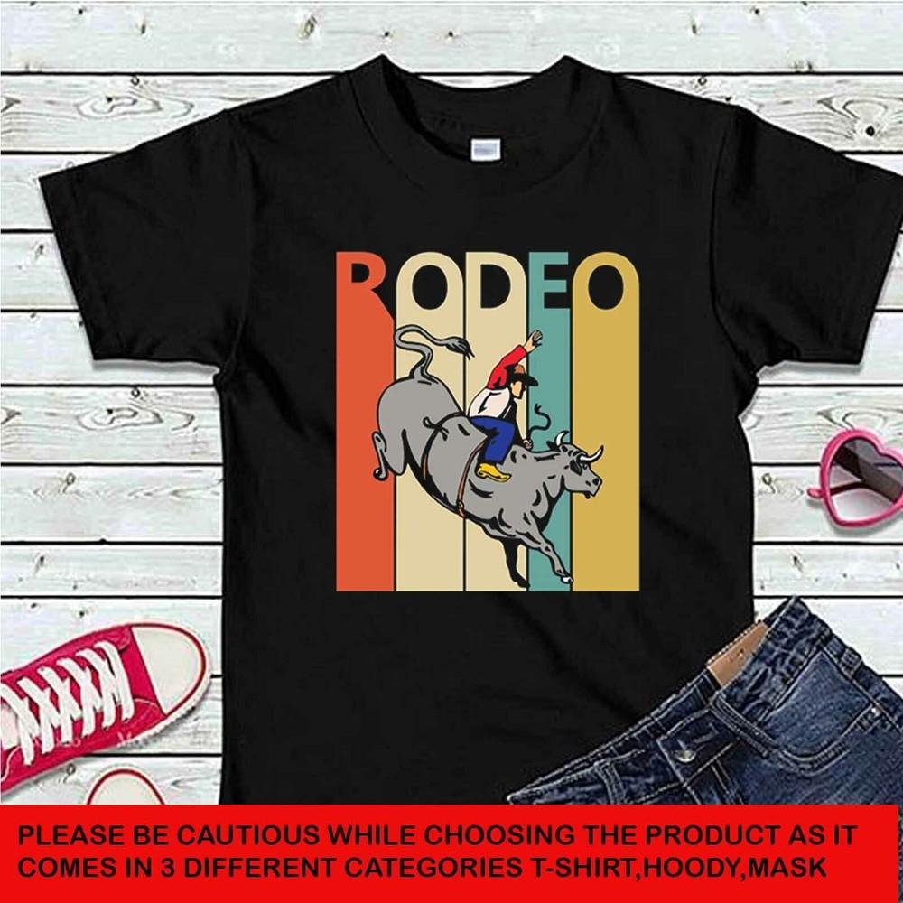 Винтажная футболка для родео, верховая езда на быках #DG#P1#PR S