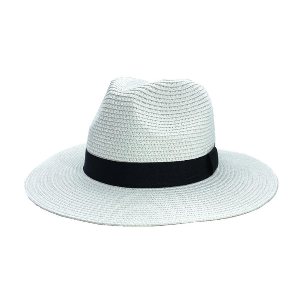 Chapeau de Paille Panama Protection Solaire Chapeau de Plage Pare-Soleil Casquette d'Été Décontractée Unisexe