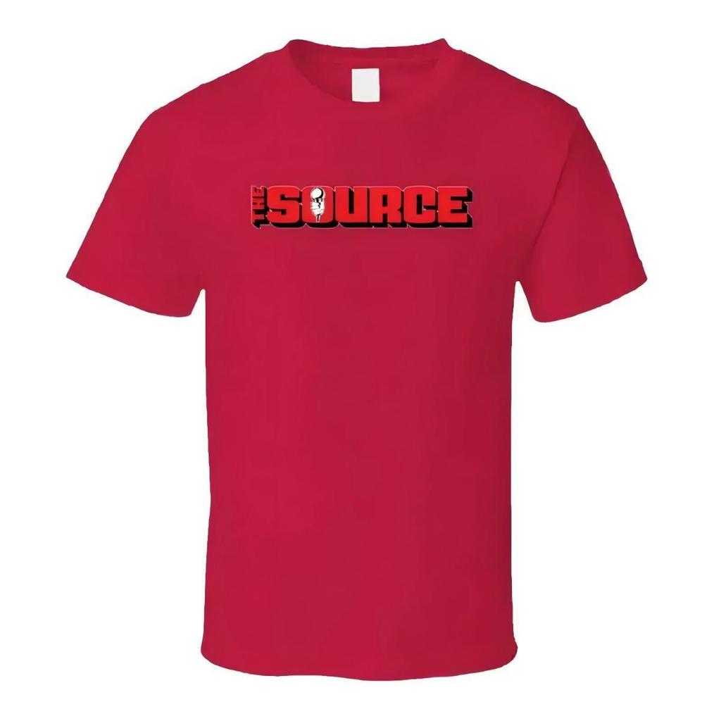The Source Hip-Hop Magazine Logo Red T-Shirt