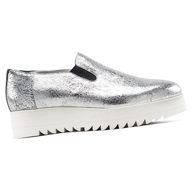 Onitsuka Tiger Slip on Platform 'Silver' Women's 1182A319-020