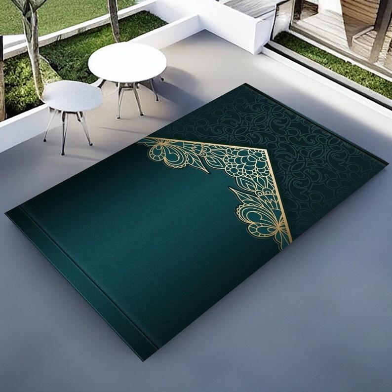 Islam Spiritual Sanctuary Personalized Turkish Prayer Rugs Luxurious Muslim Carpets and Floor Mats Living Room and Ramadan Gifts