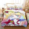Sailor Moon Duvet Cover Set Bedding Comforter Sets King Size 3D Boys Girl Bedding Set