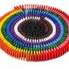 Colorful Dominoes Educational Toy For Boys Wood Material Brain Teaser Early Learning Intellectual Development 120 Pieces