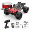 DEERC 1/16 Scale 4WD Electric RC Car with Dual Motors, 30km/h High Speed, 2.4GHz Racing, Anti-Vibration, Off-Road, All-Terrain, RTR, Perfect Gift for
