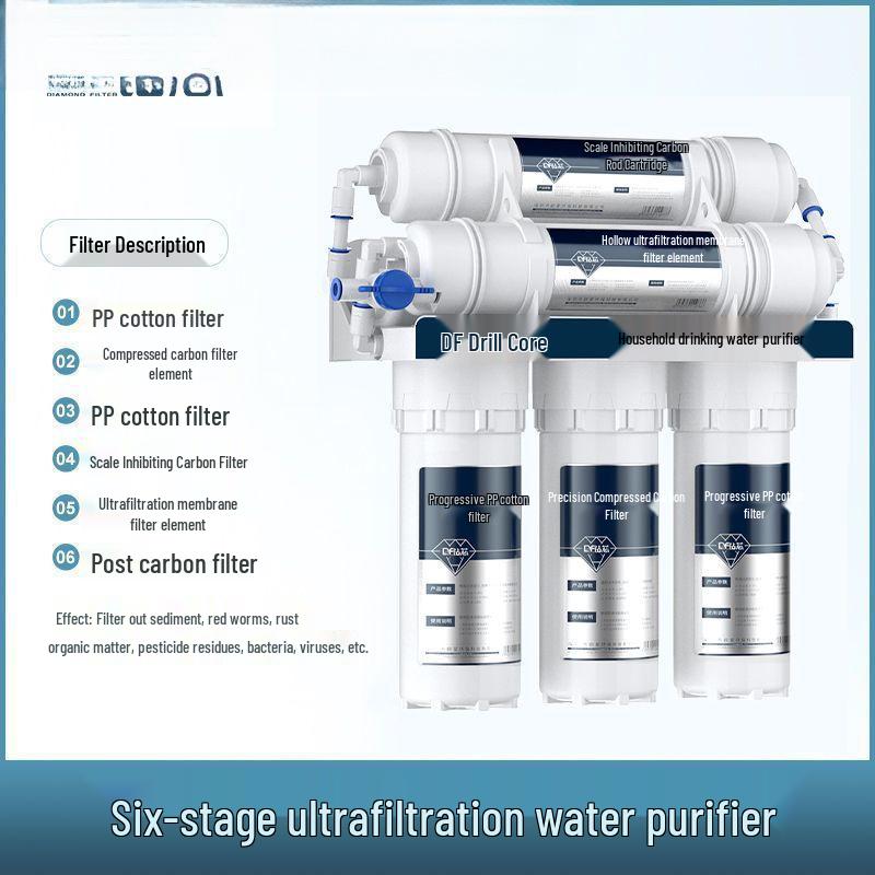 Universal Kitchen Tap Ultrafiltration Water Purifier and Pre-Filter