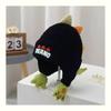 Children's Dinosaur Winter Hat: Stylish, Cute, Warm Ear Protection for Boys & Girls, Medium/Large, Thick Wool Pullover.