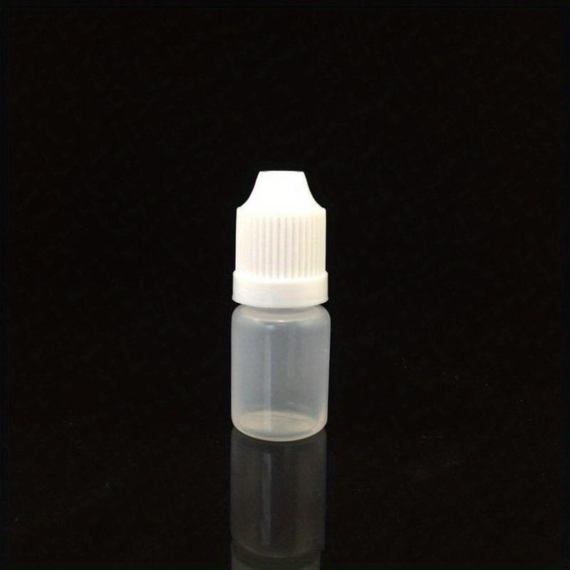 10Pcs 5ml Empty Plastic Squeezable Dropper Bottles Eye Liquid Dropper