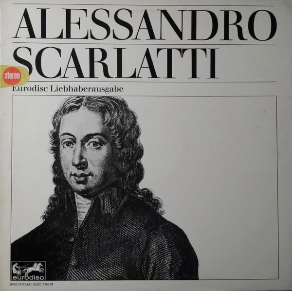 

LP Record ALESSANDRO SCARLATTI HERBERT HAND Sechs Weltliche Kantaten S70903MK Eurodisc 1965 Germany Classical Used