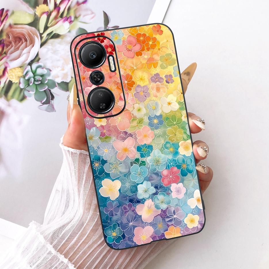 For Infinix Hot 20 Play 20i 20s Case Cute Lion Fashion Painted Cover Soft TPU Phone Case For Infinix Hot 20i 20S Hot20 5G Fundas