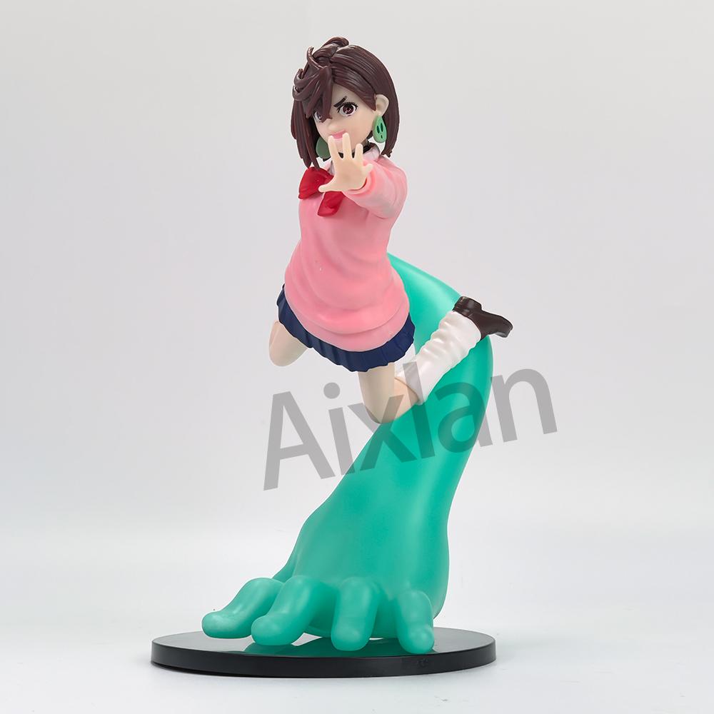 Dandadan Palm-size Momo Ayase Anime Girl Figure Takakura Ken Action Figure Okarun/Shiratori Aira Figurine Model Doll Toys 8cm