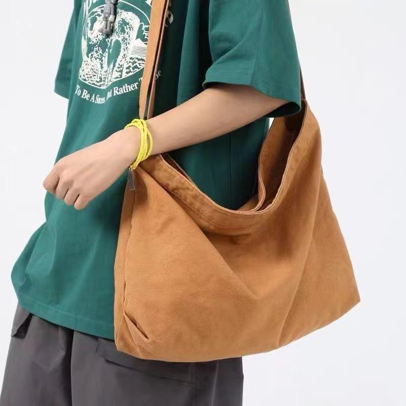 Women's Shoulder Bag Large Capacity Crossbody Bag for Woman   in Cotton Fashion Korean Female Student School Bag Handbag