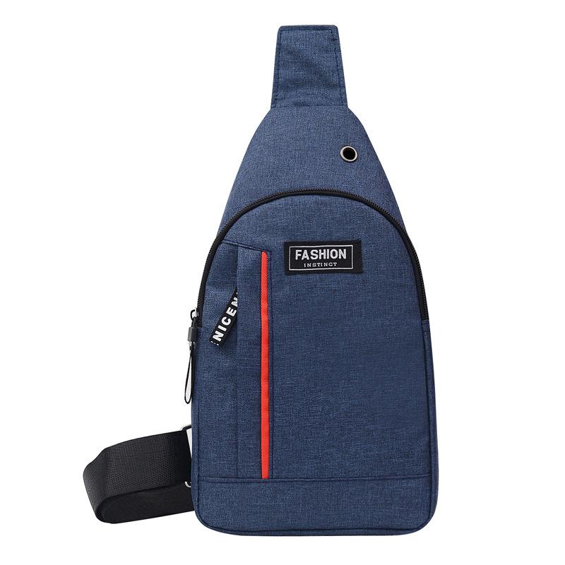 Men Chest Bag Fashion Shoulder Bag Multifunction Crossbody Bag On Shoulder Travel Sling Bag Pack Messenger Pack For Male