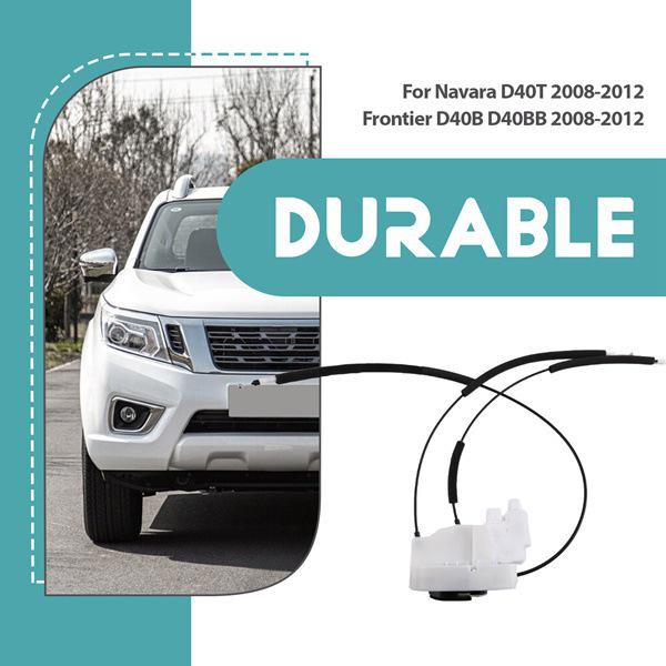 80500EB70A passar till aktiveraren för dörrlåset på höger framdörr till Nissan Navara D40T tillverkad från 12 augusti 2008.