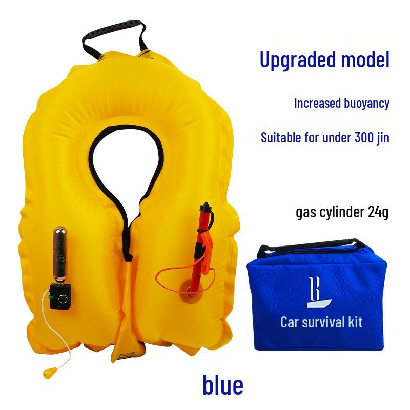 Car-Mounted Automatic Inflatable Life Vest for Adults & Children
