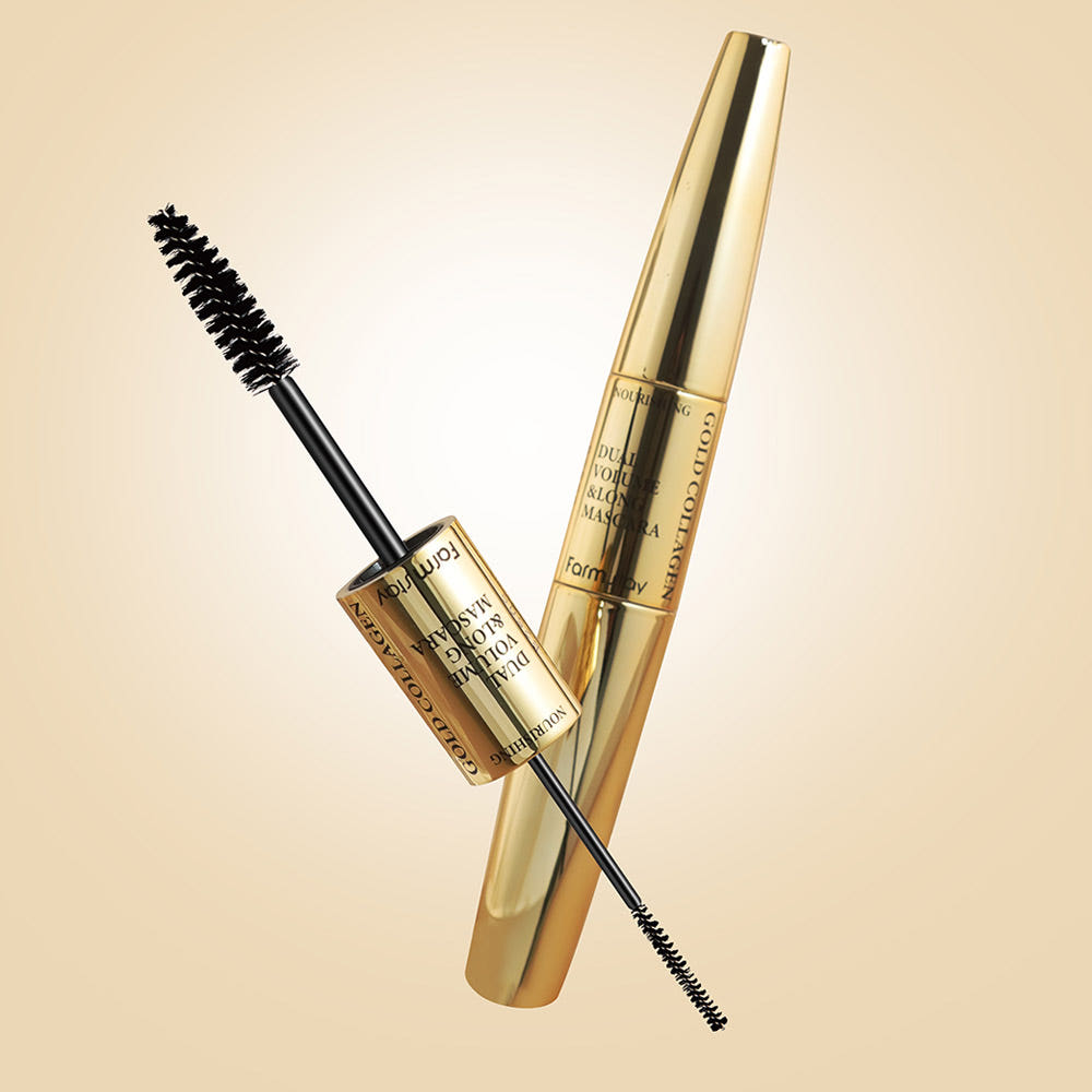 [Farmstay] Gold Collagen Nourishing Dual Volume & Long Mascara 15g 1EA