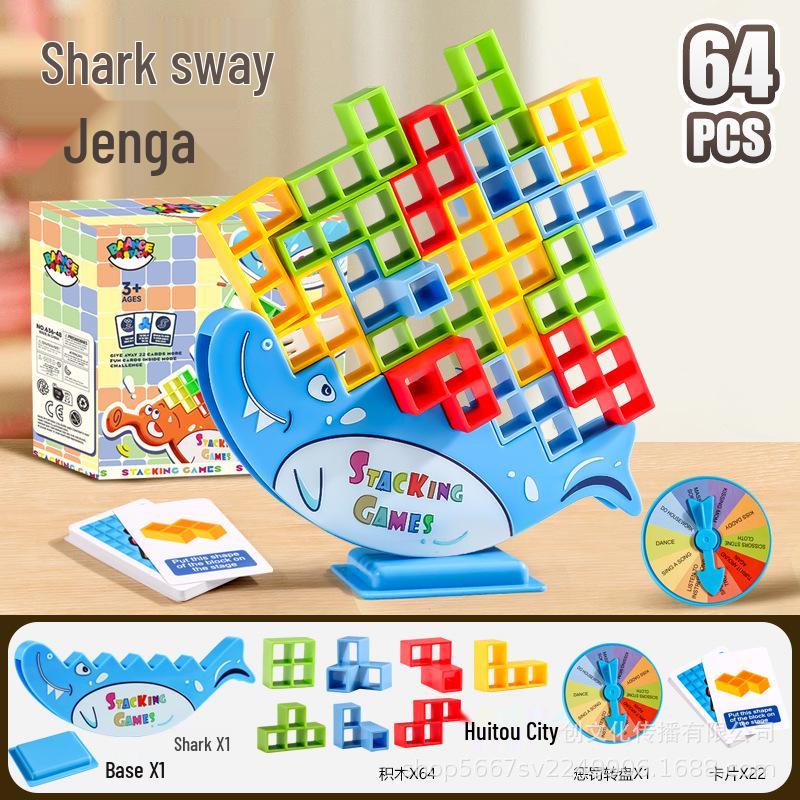 

Тетрис Дженга Игра на баланс: Развивающая игрушка-пирамидка для детей и взрослых