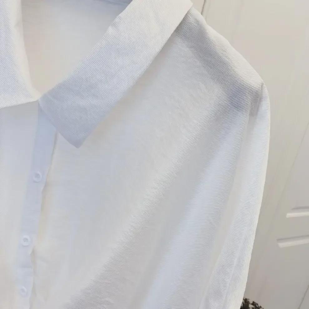 Women's 2024 Summer Loose Fit Korean Style Irregular Slimming Plus Size Top