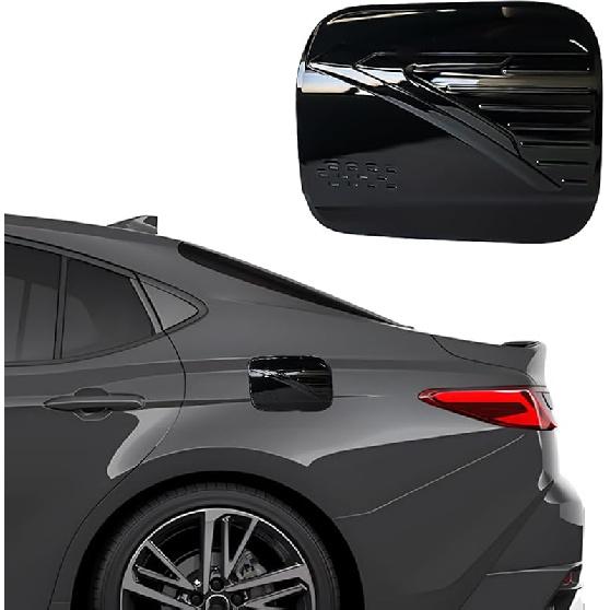 For Toyota Camry 2025 Accessories ABS Plastic Car Fuel Tank Cover Trim Oil Gas Cap Exterior Decoration -Carbon Fiber