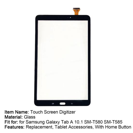 Substituição do Digitalizador da Tela de Toque para Samsung Galaxy Tab A 10.1 SM-T580/SM-T585