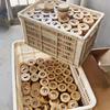 Exclusive Handmade Bamboo Wood Magnet Bottle Opener - Ideal for Weddings and Parties.