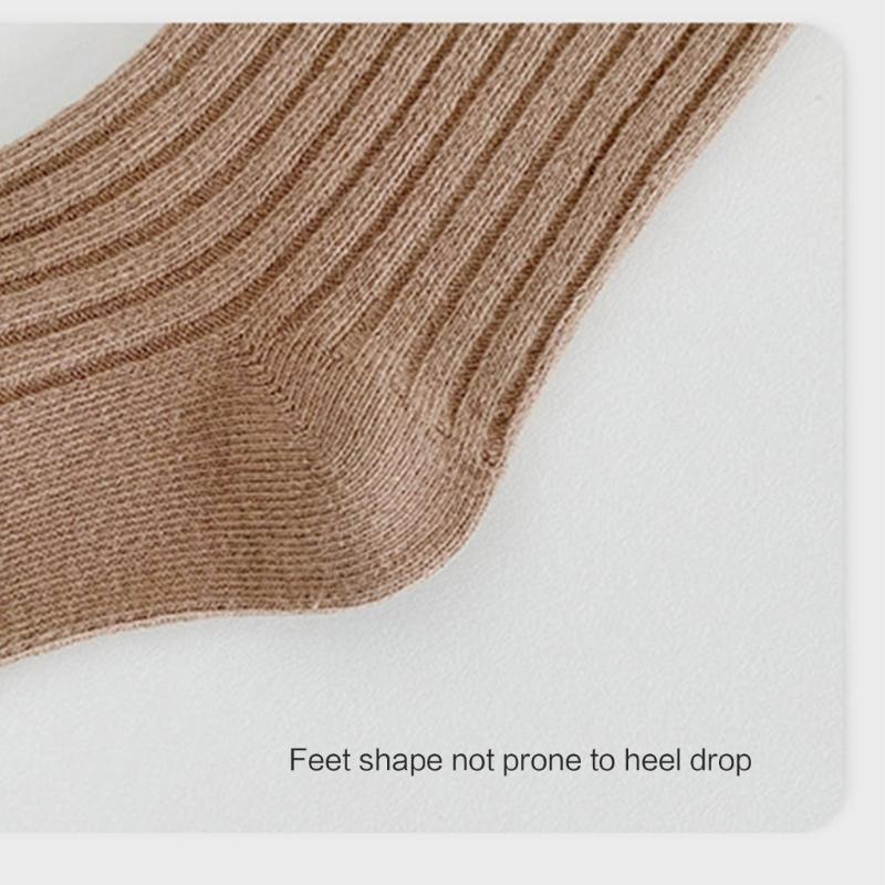 Kids Simple Crew Socks Plain Ankle Socks Breathable Booties Socks Calf Socks