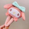 Sanrio Cinnamoroll & My Melody Cute Cartoon Plush Makeup Headband & Hair Clip Set for Women